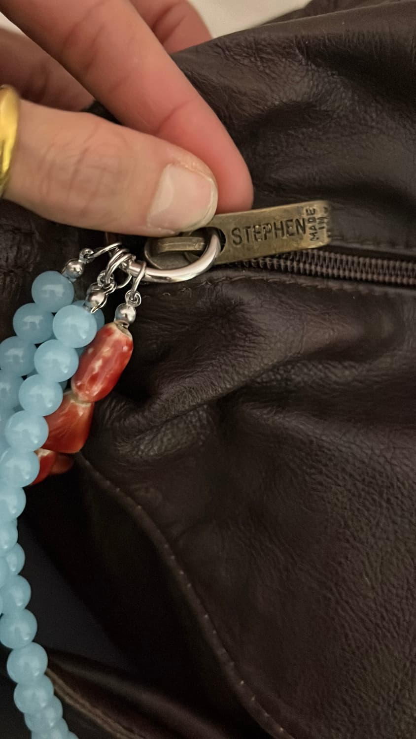 이태리 stephen 소가죽 숄더백  상품이미지6