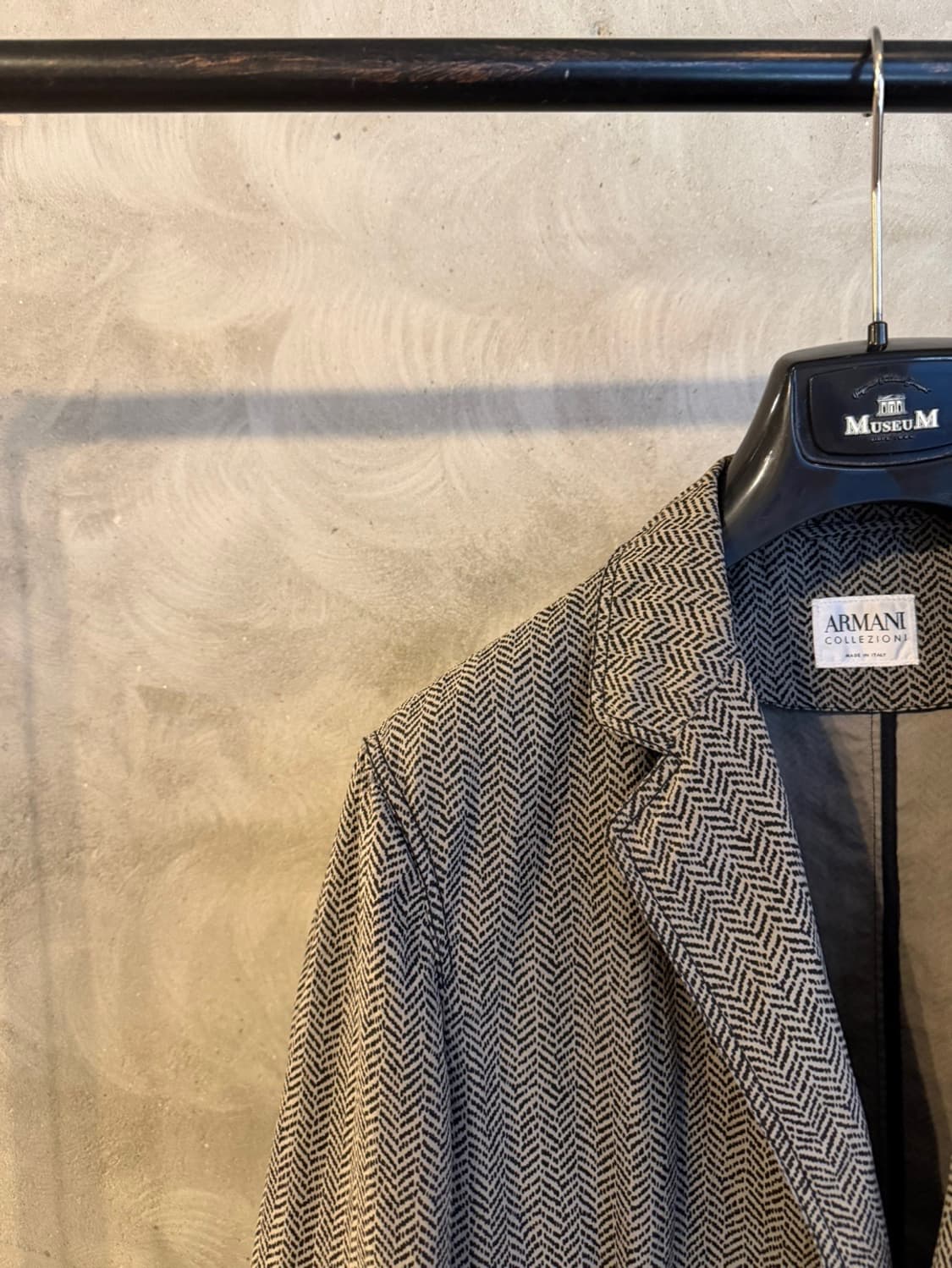 아르마니 헤링본패턴 자켓 남성105 상품이미지3