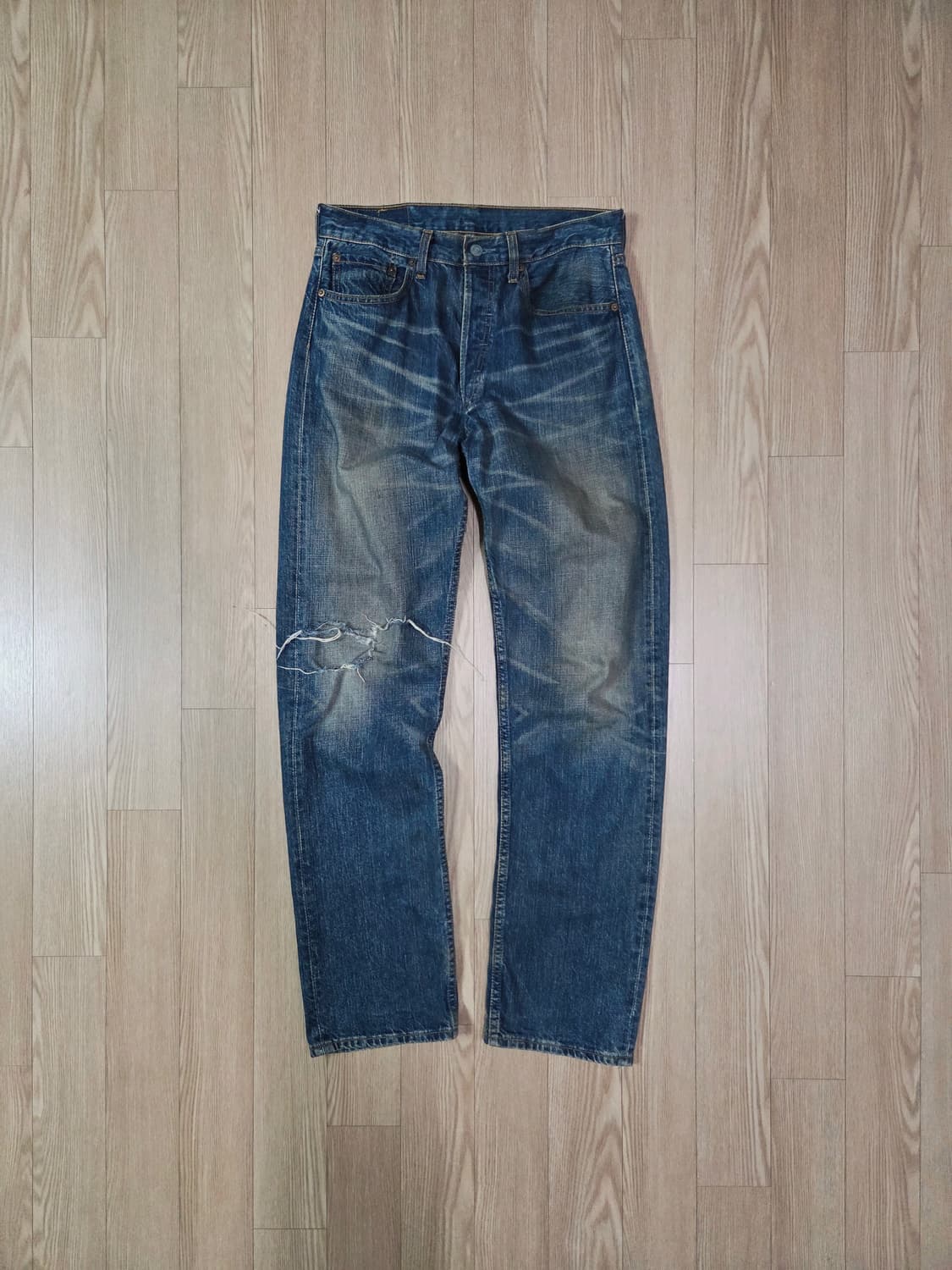 리바이스 90s 501 워싱 데님 팬츠 상품이미지1