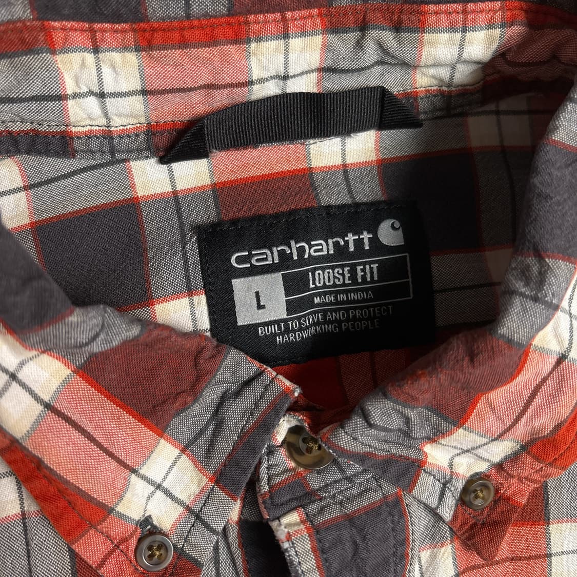 칼하트 체크셔츠 상품이미지4