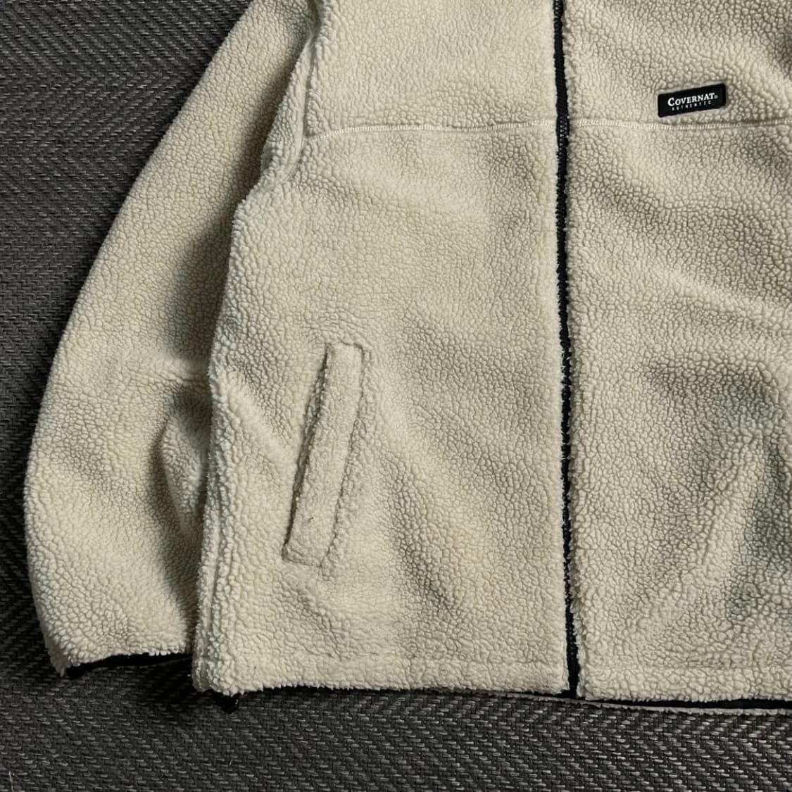 커버낫 빅로고 리버시블 플리스 자켓y 4626 상품이미지6