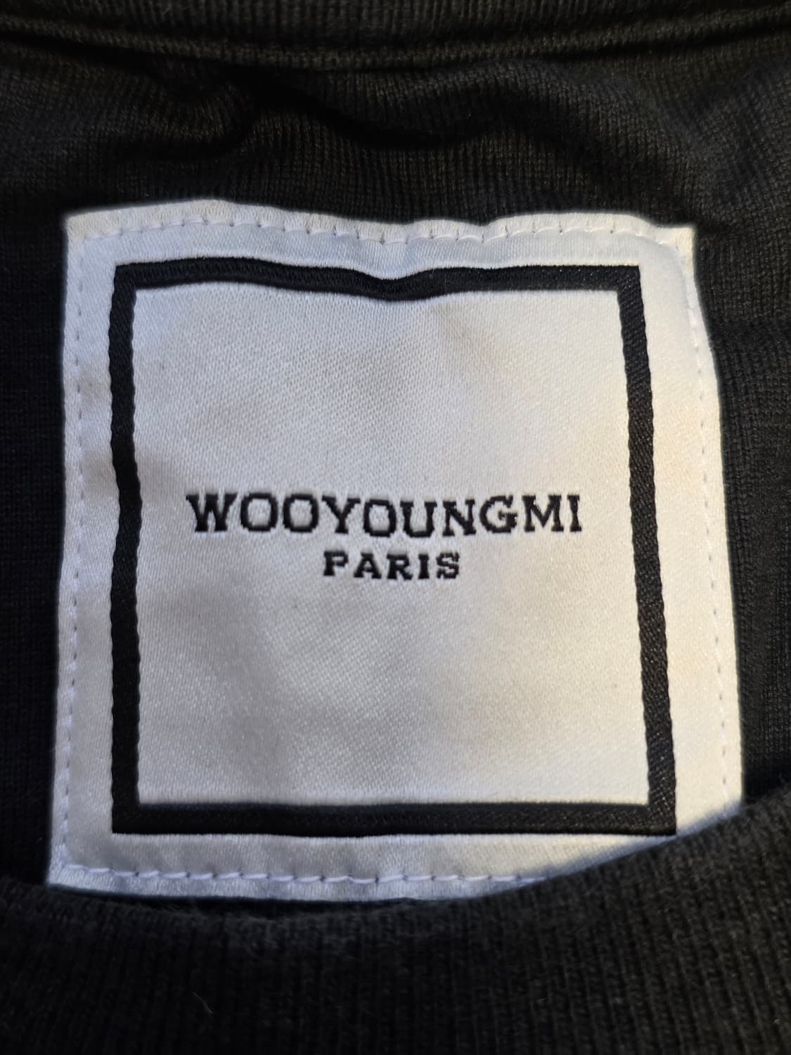 우영미 21fw 롱슬리브 블랙 46사이즈 상품이미지3