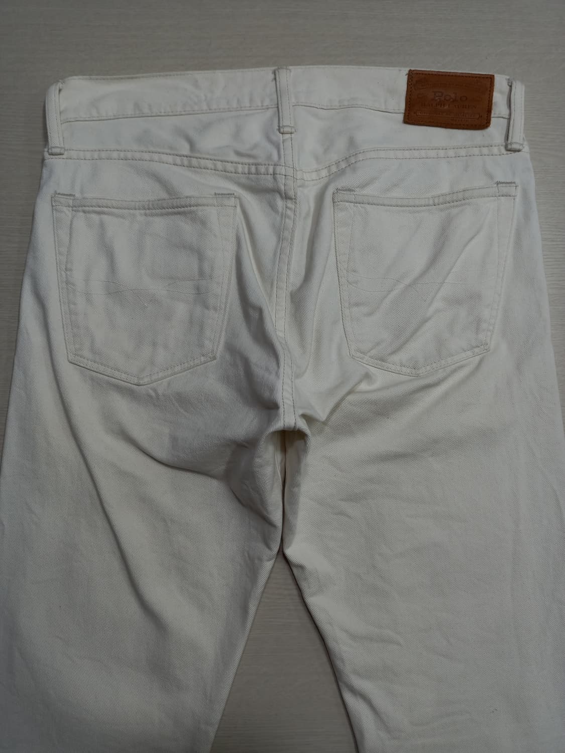 32 POLO Mexico 슬림일자진 크림 버튼플라이 32-257 상품이미지4