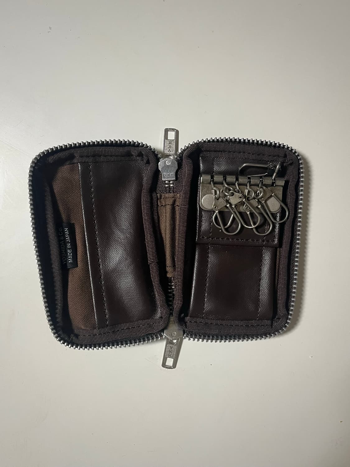 포터 멀티 코인 케이스 지갑 브라운 상품이미지4