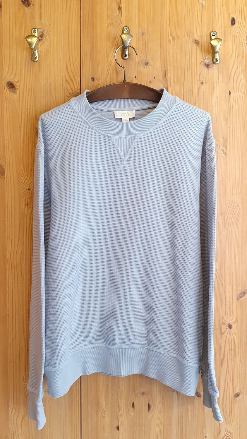 100.COS 와플 긴팔티 상품이미지1