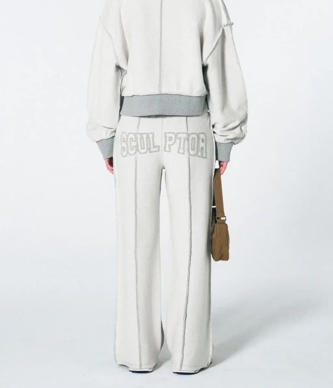 스컬프터 인사이드아웃 스웻 팬츠 (멜란지) 상품이미지2