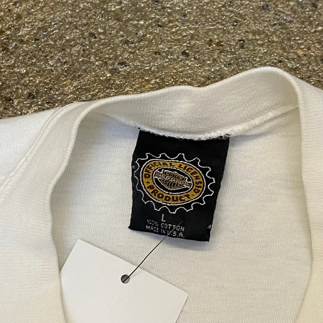 미국 빈티지 할리데이비슨 레어 빅로고 반팔티 상품이미지6