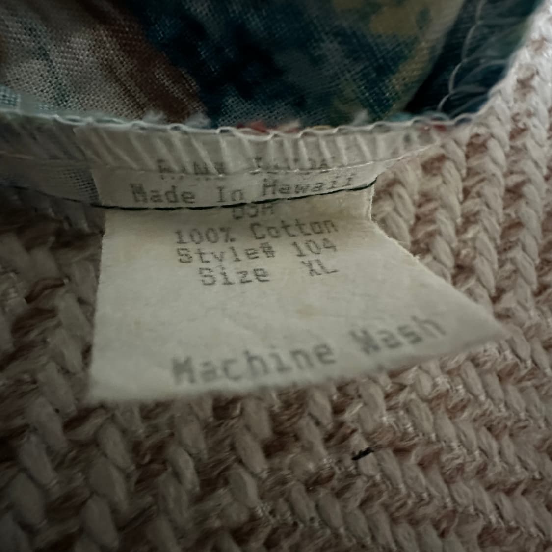 VINTAGE usa made hawaiian shirt 상품이미지6