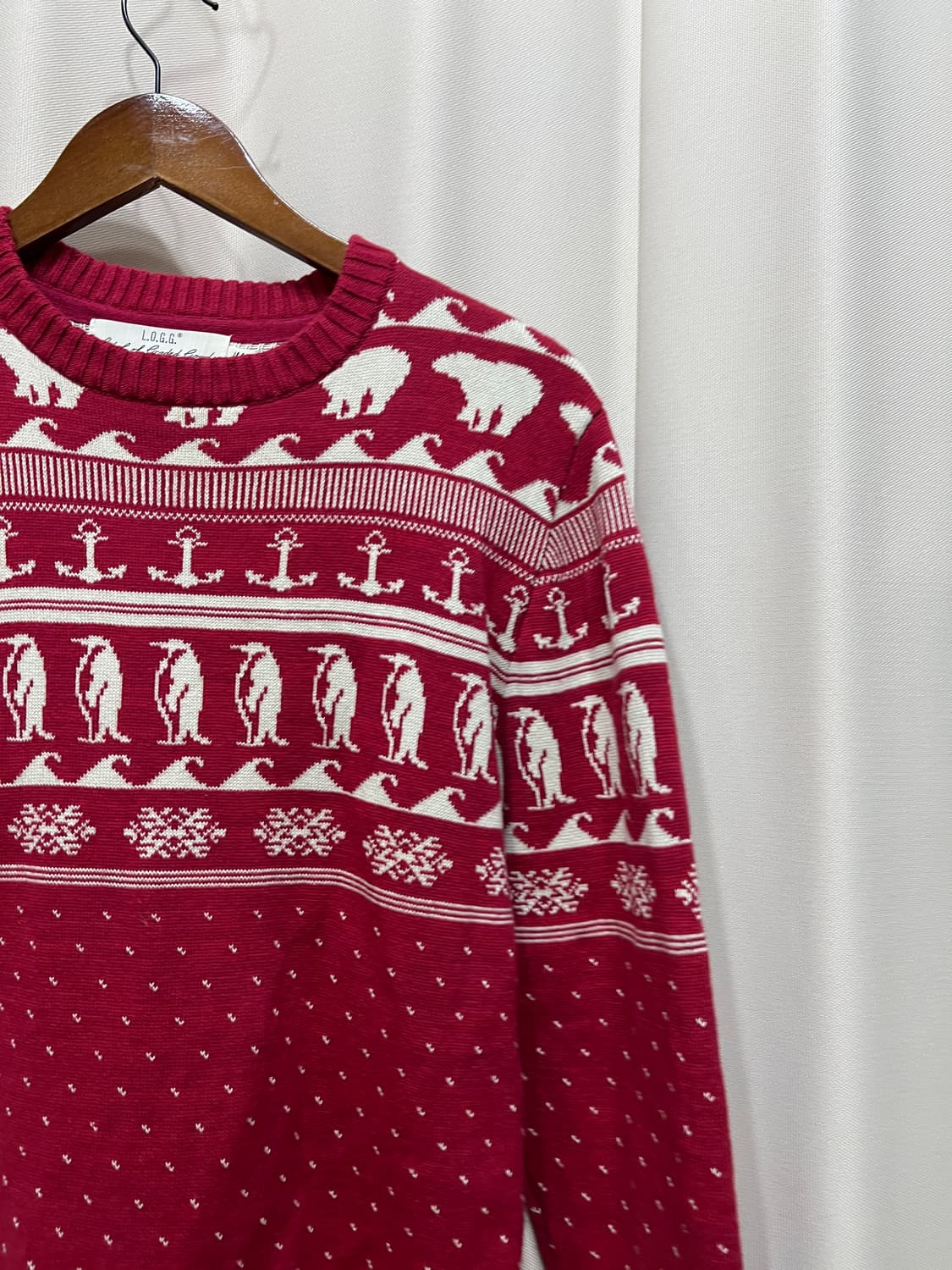 흐앤므 에스닉 니트  상품이미지3