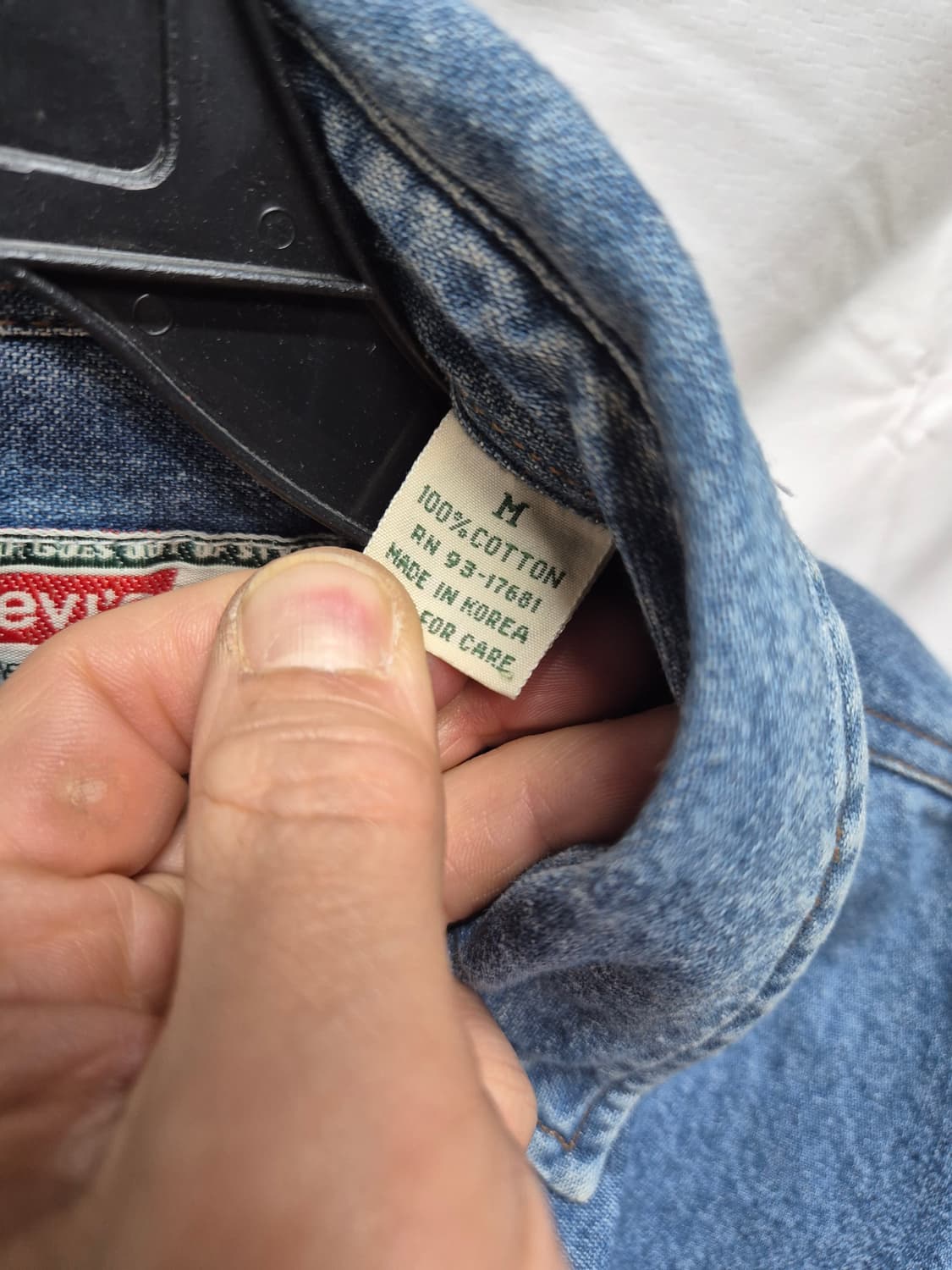 리바이스 데님셔츠 상품이미지4