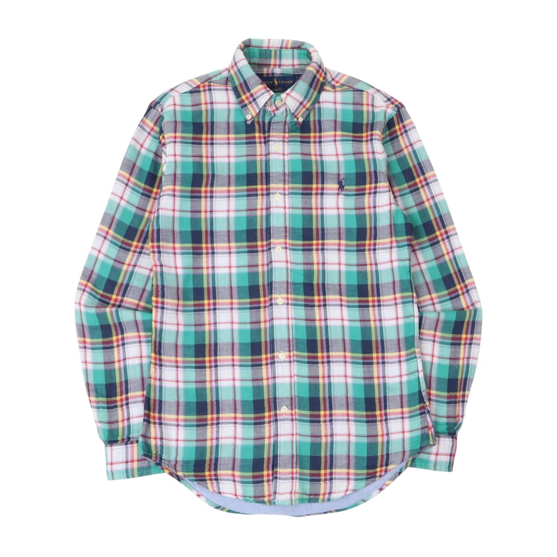 폴로 랄프로렌 민트 체크 셔츠 상품이미지1