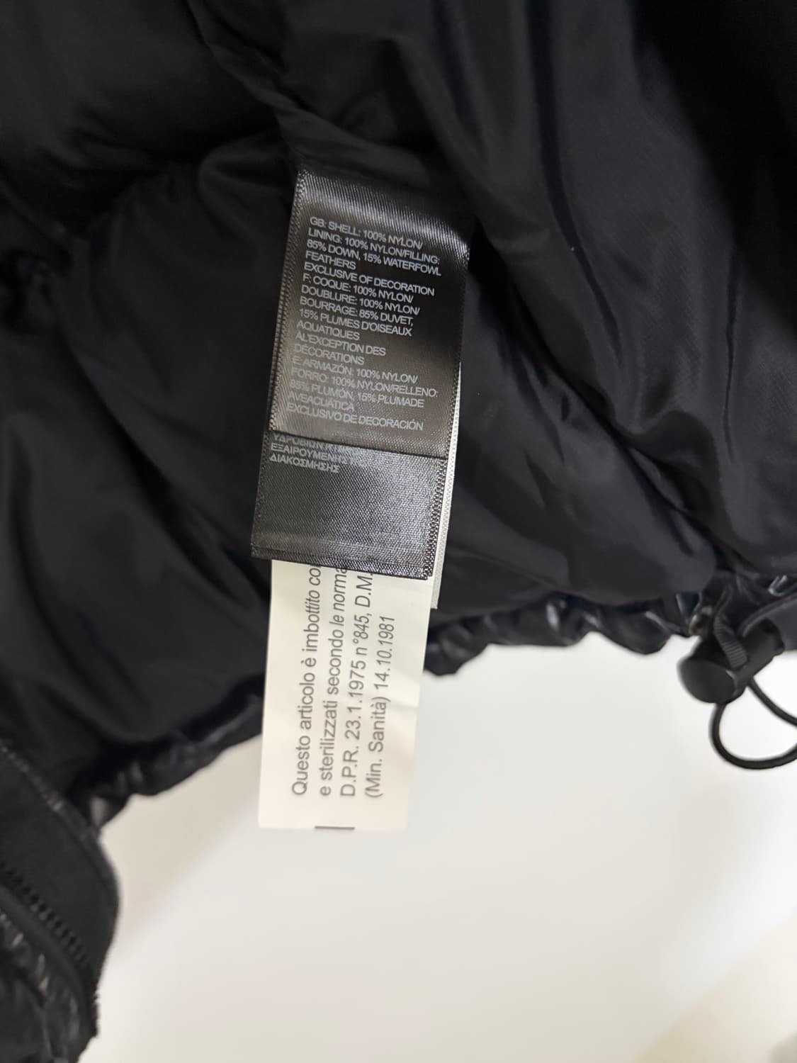 노스페이스 눕시 700 여성 숏패딩 블랙 L 상품이미지6