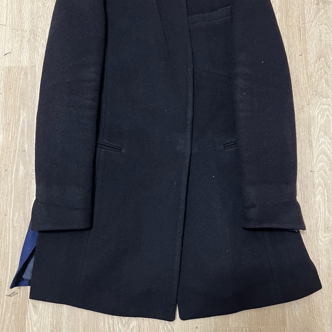 지컷 여성 클래식 모직 싱글 코트 66  상품이미지3