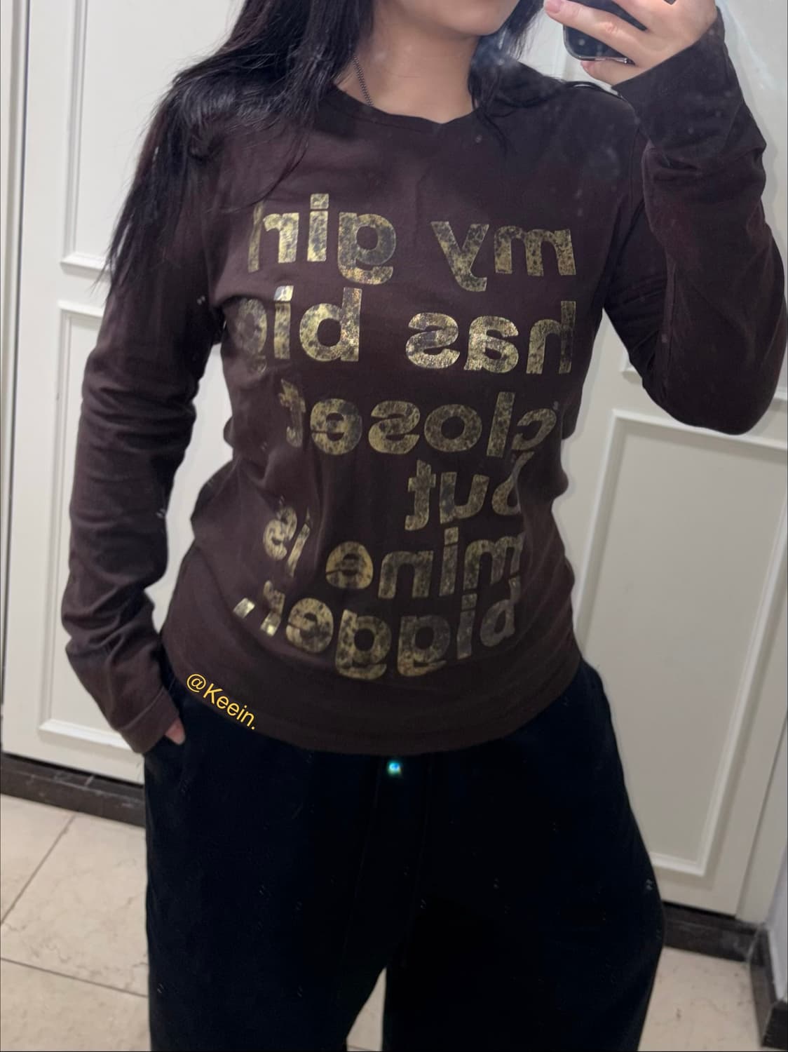 Jack&jill lettering  longsleeve 상품이미지4