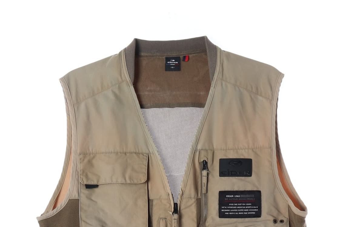 아이더 빈티지 멀티포켓 메쉬 베스트 XL 상품이미지3