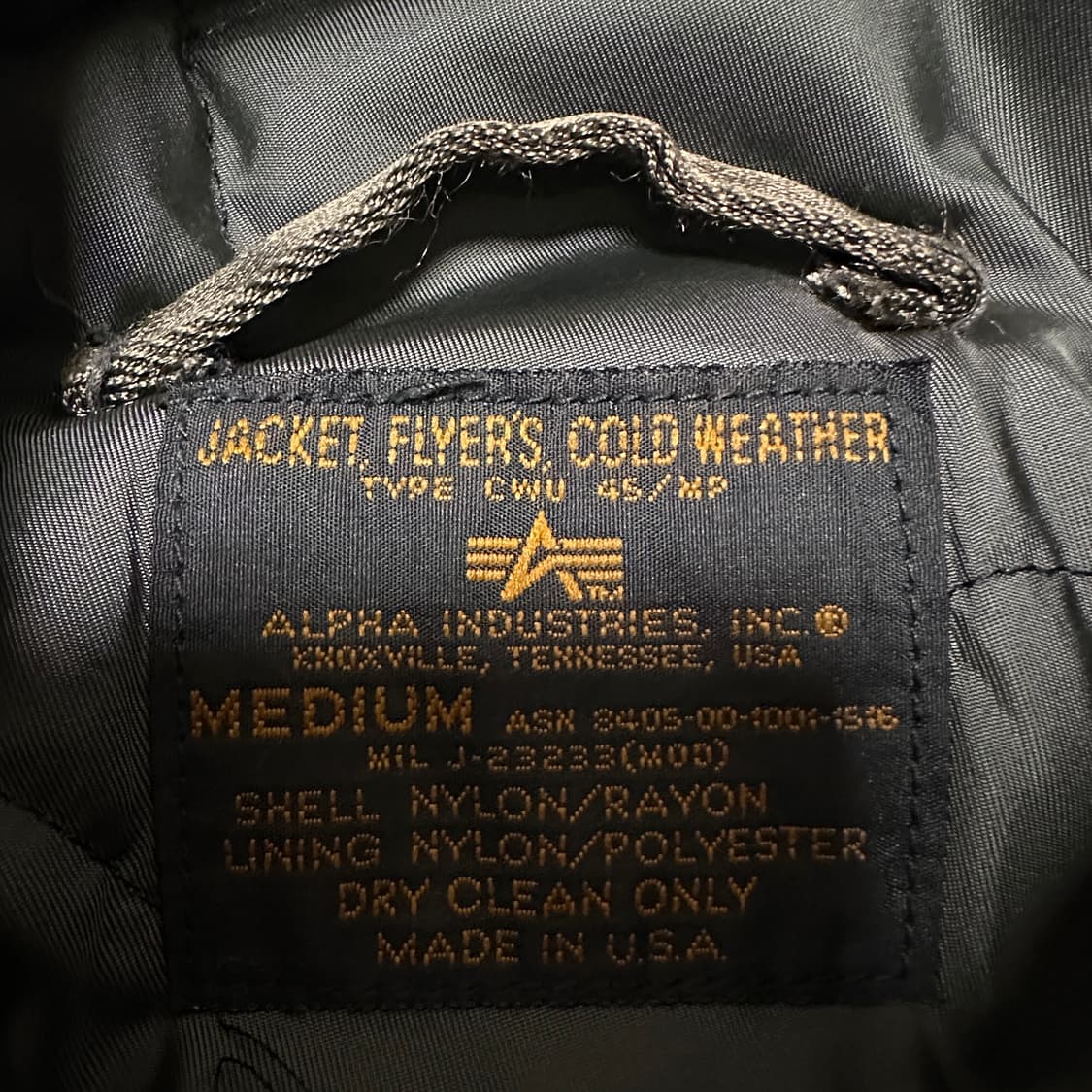 ALPHA INDUSTRIES usa made cwu-45p jacket 상품이미지5