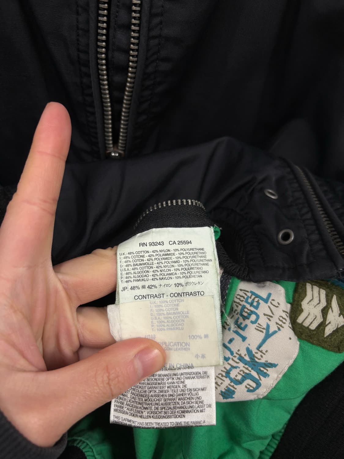 디젤 블루종 자켓 상품이미지8