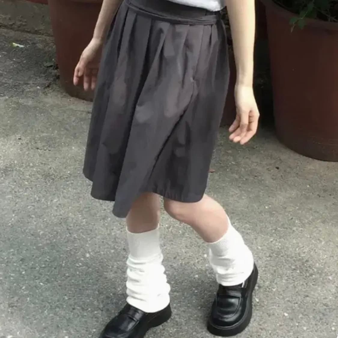 도쿄 리본 미디스커트 코이세이오깔 상품이미지3