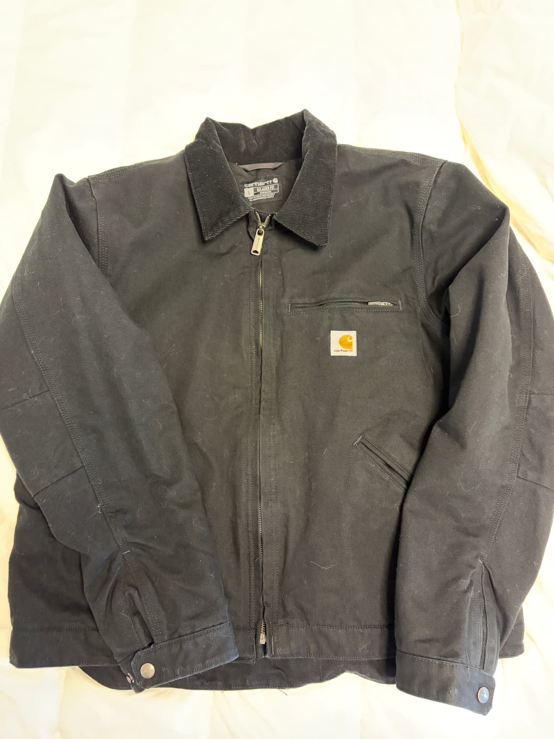 칼하트 103828 덕 디트로이트 자켓 라지 블랙 상품이미지1