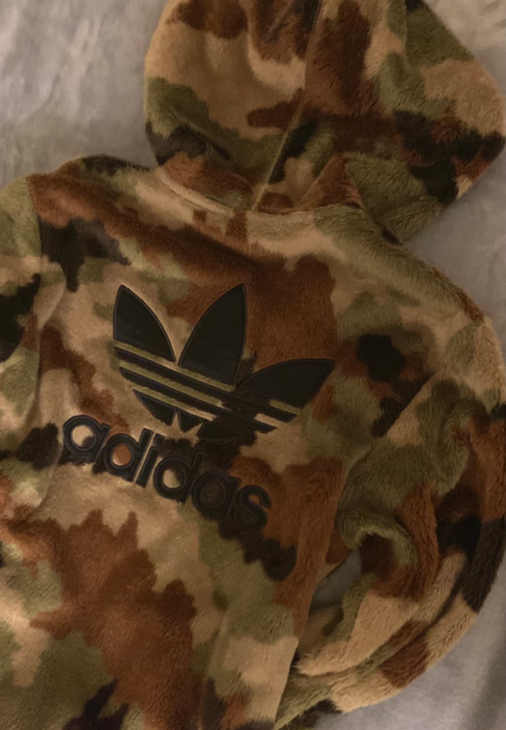 아디다스 카모 플리스 후리스 후드 상품이미지2