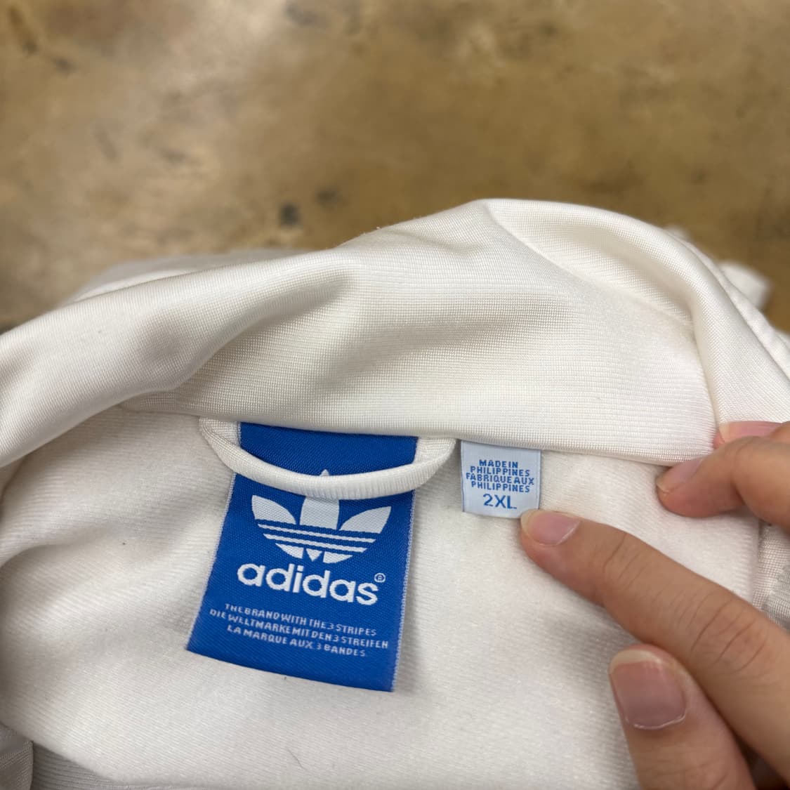 아디다스 화이트 흰검 구파 구파이어버드 져지 트랙탑 상품이미지5