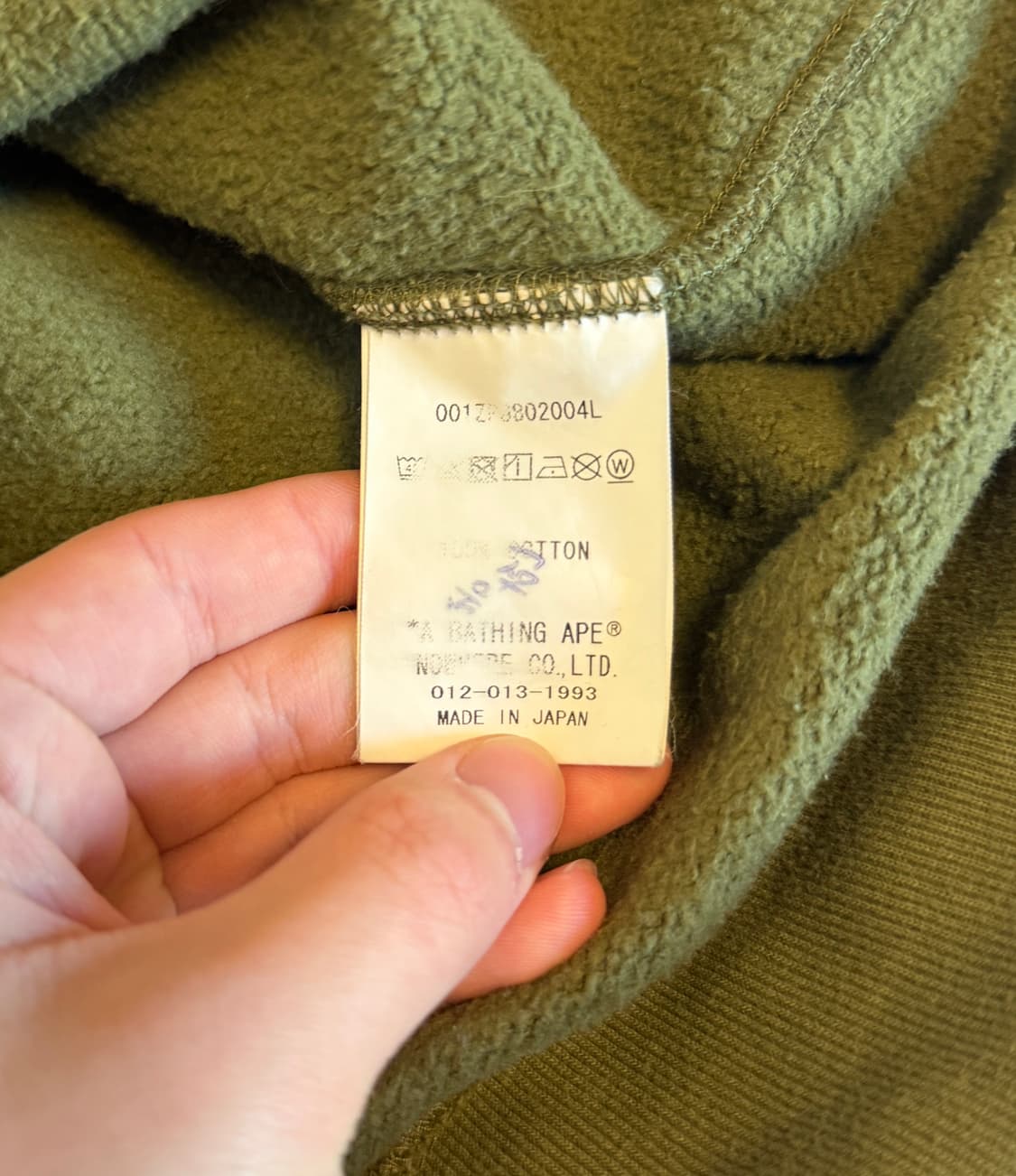 정품 베이프 더블샤크 후드집업 m 상품이미지5