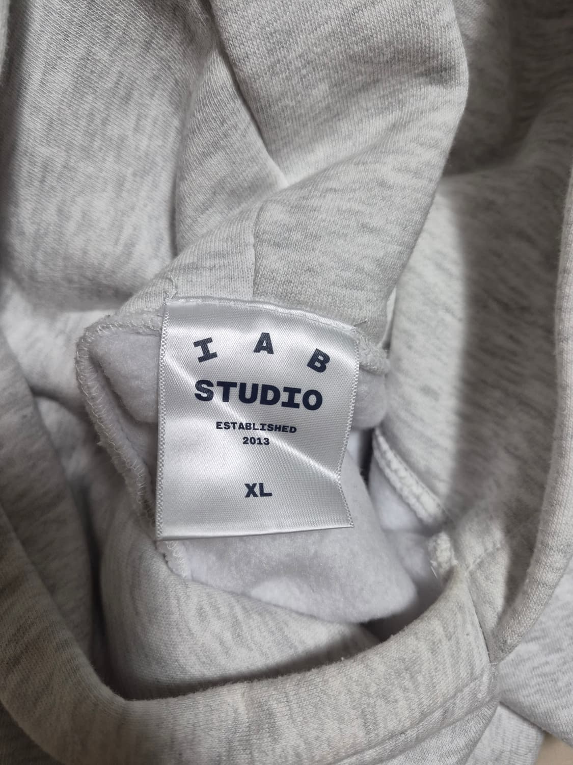 아이앱 스튜디오 후드 라이트 그레이 XL판매합니다 상품이미지5