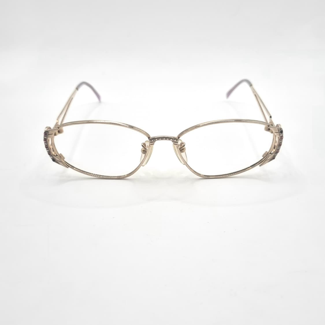 리퍼상품  골드오벌 레트로 안구 큐빅포인트  345 상품이미지2