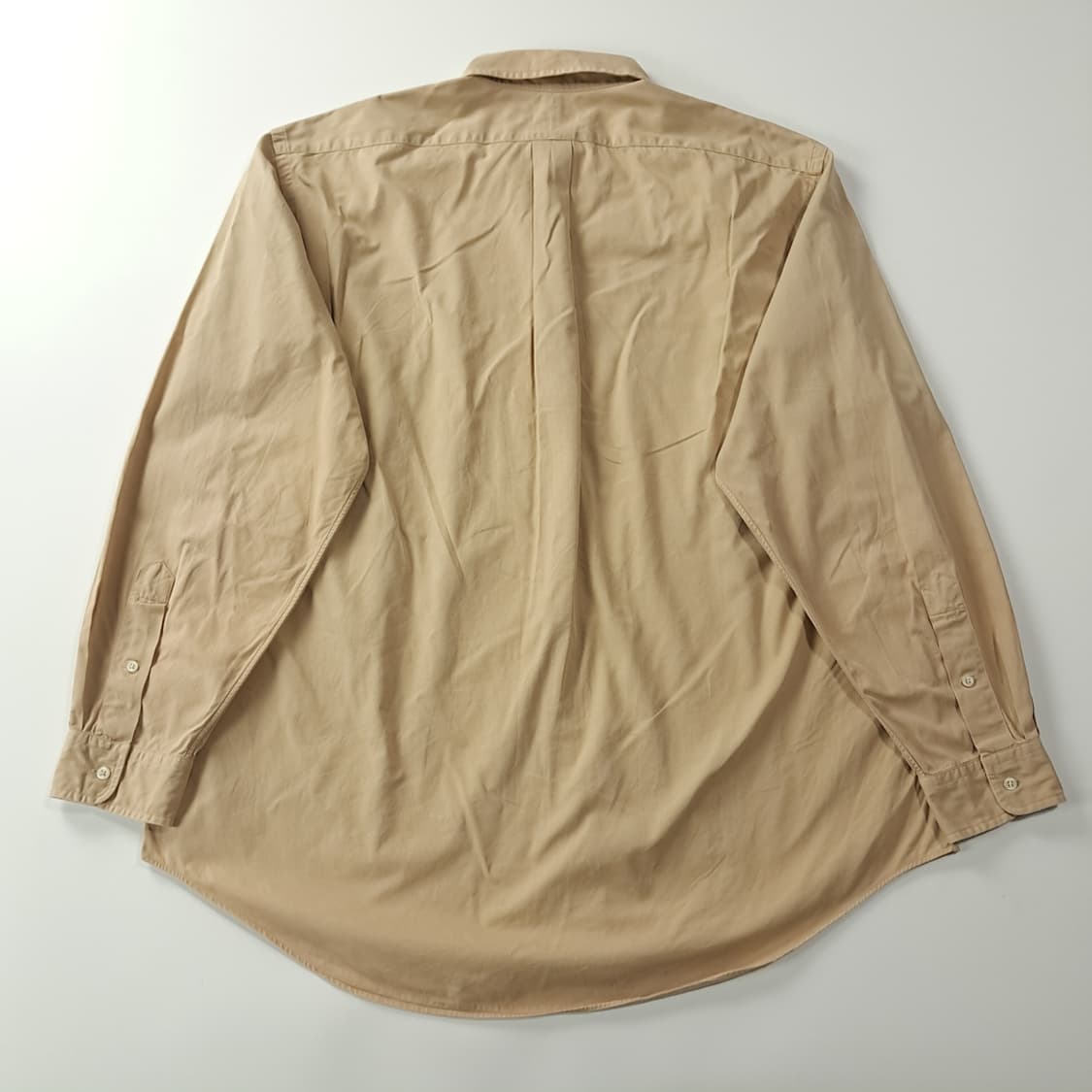 CK157 XL 폴로 00s 코튼 트윌 샌드베이지 셔츠 남방 상품이미지6