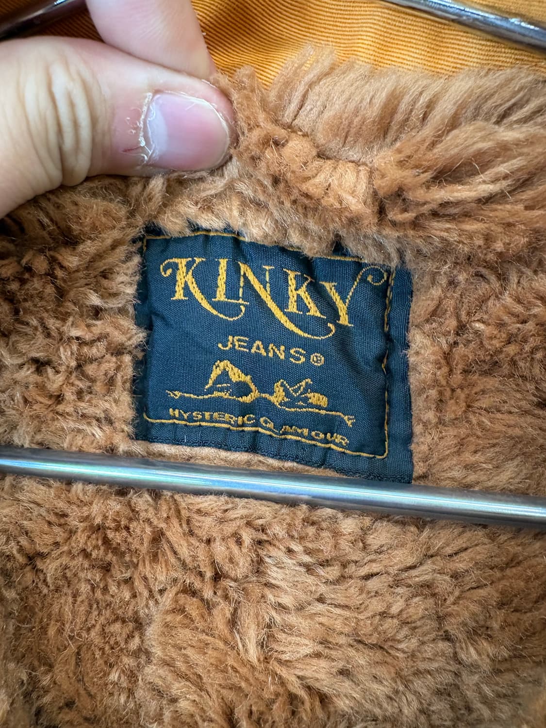 히스테릭글래머 90s 킨키 쉐르파 트러커 자켓 상품이미지8