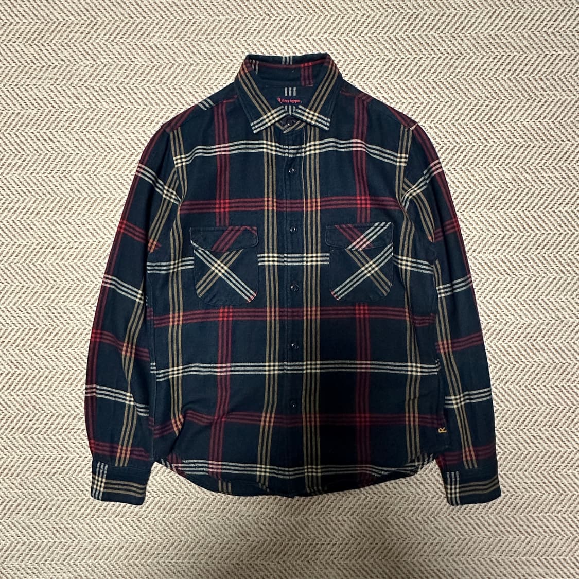 45RPM japan made check shirt 상품이미지1