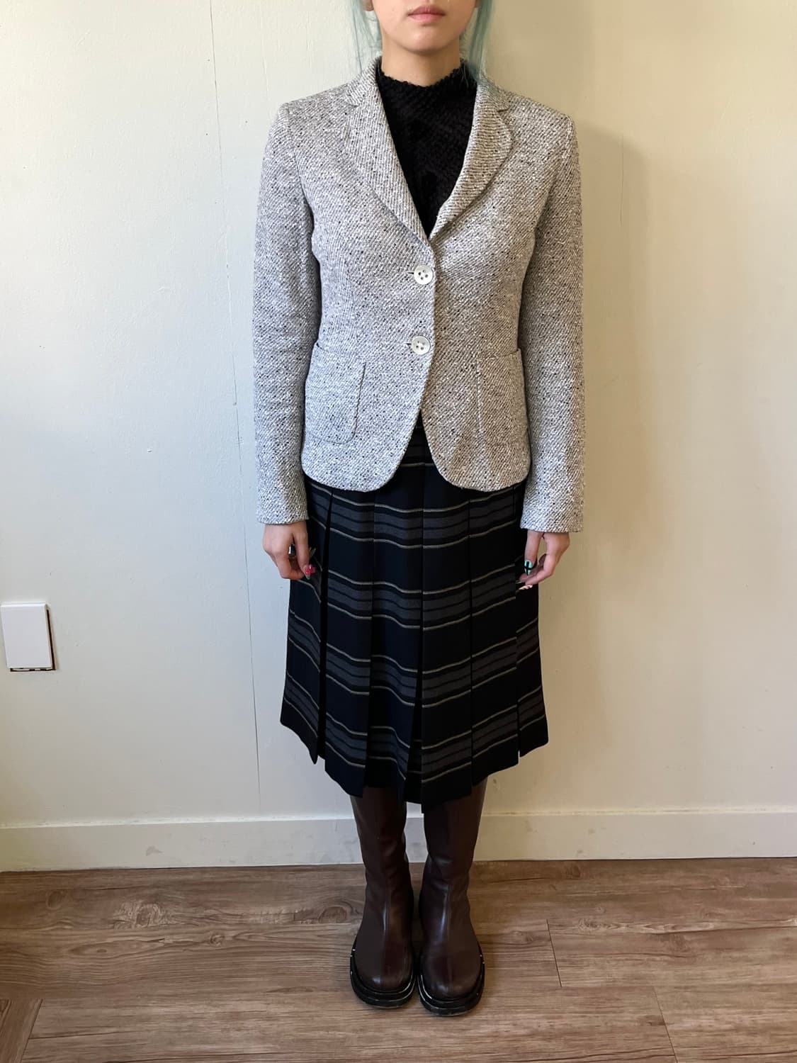 막스마라 눈꽃 트위드 자켓  상품이미지8