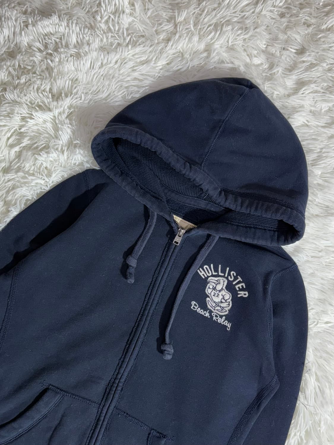 홀리스터 다크네이비 후드집업  상품이미지3