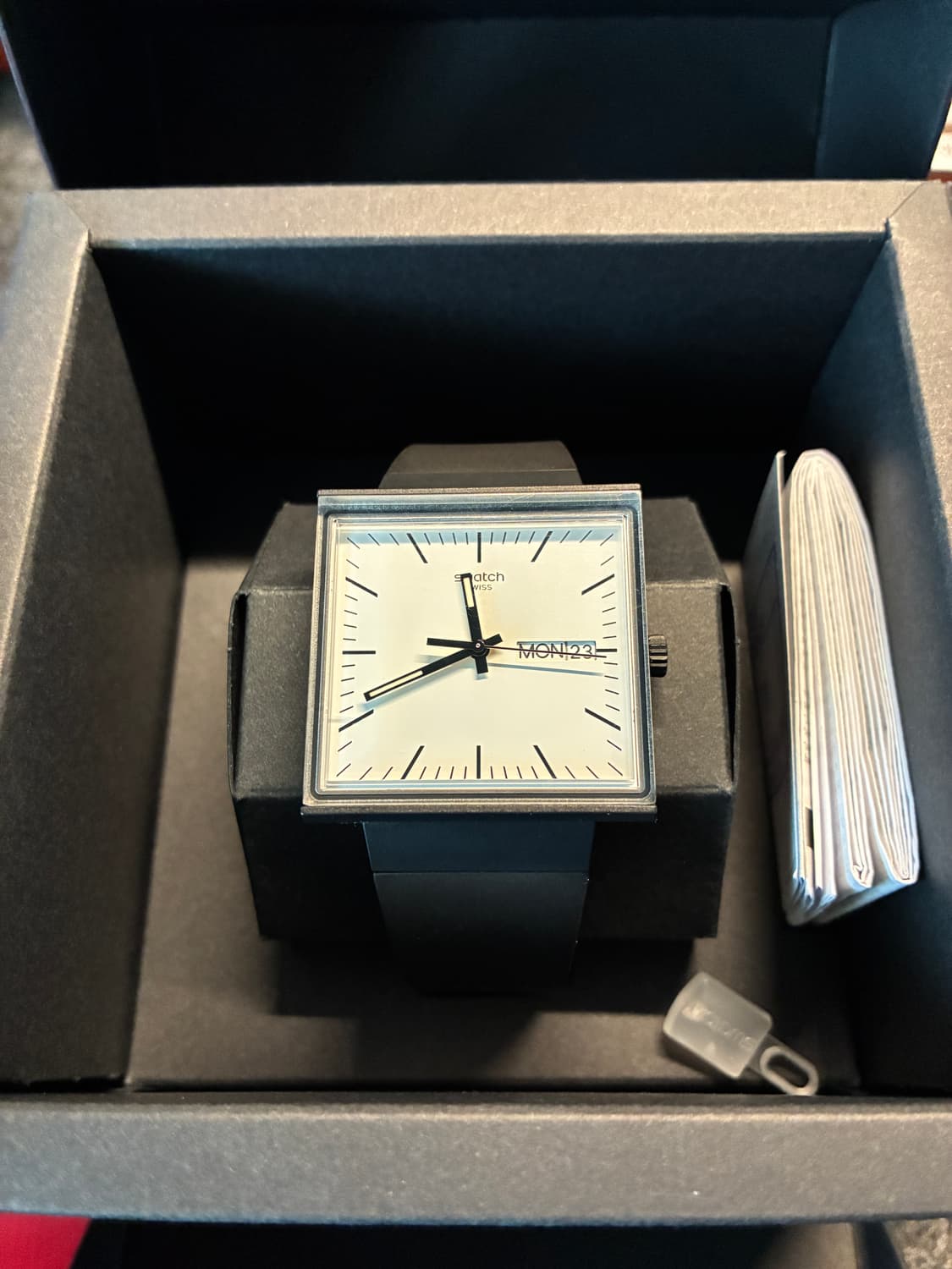 OS) 스와치 왓이프 컬렉션 블랙 상품이미지2