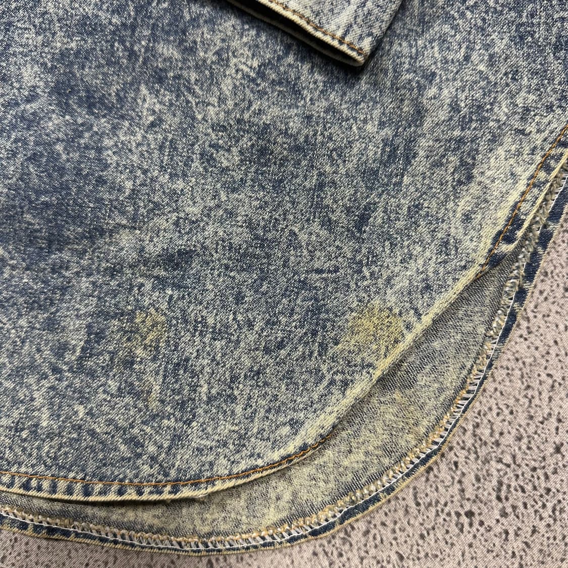 ✨ (바배) 워시드 돌청 데님 셔츠  상품이미지7