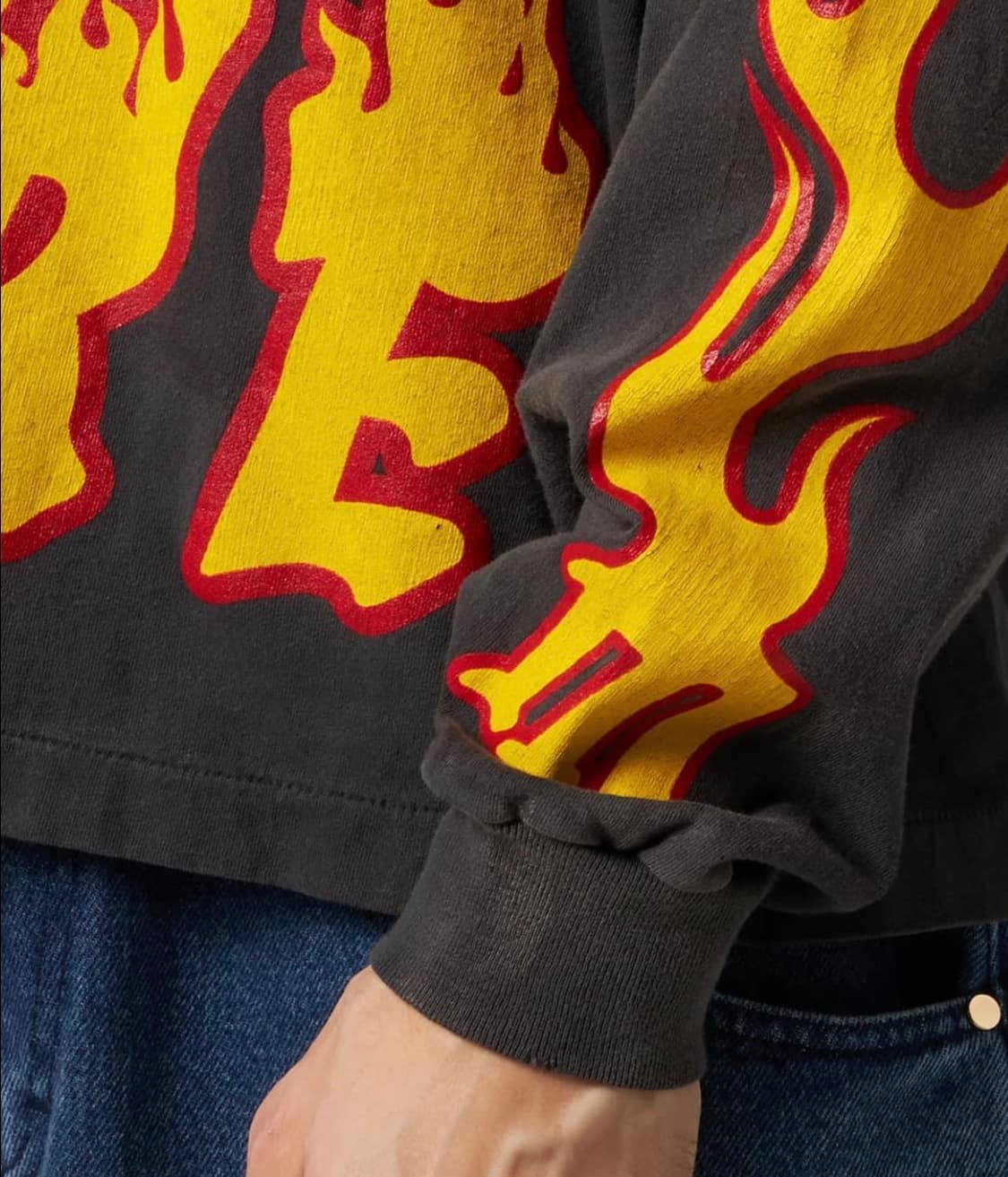 (XL) 세인트미카엘 Soul on fire 롱슬리브 상품이미지4