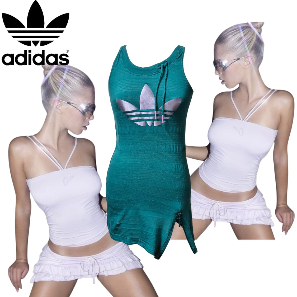 ADIDAS y2k Watermelon mini ops 상품이미지1