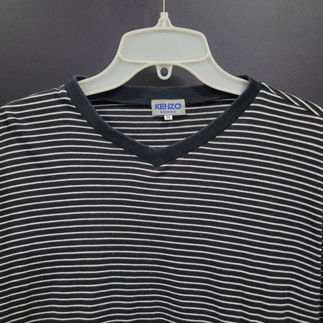 KENZO 겐조 옴므 브이넥 오버핏 셔츠  상품이미지2