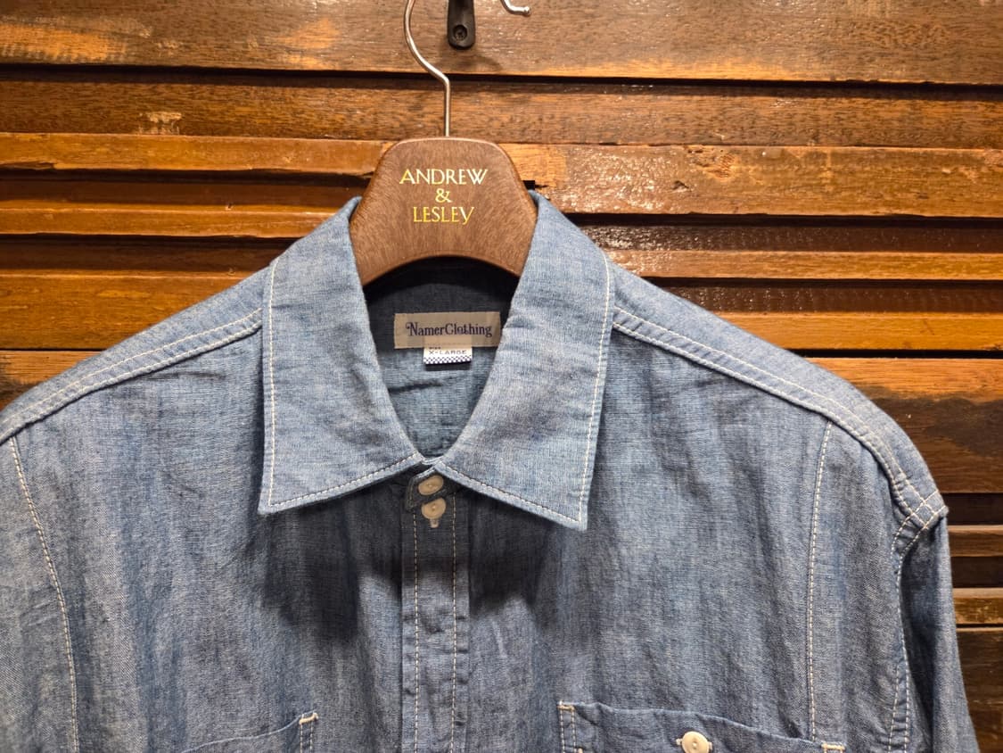 네이머클로딩 샴브레이셔츠 상품이미지9