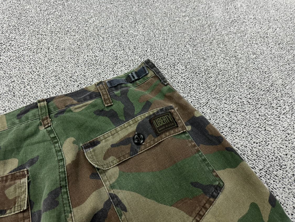 LIBERTY USA 80s 카모카고팬츠 상품이미지4