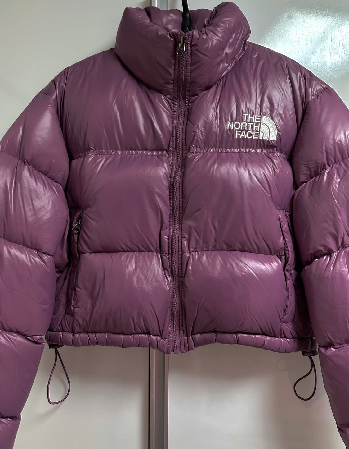 노스페이스 해외판 눕시 크롭 파이크 퍼플 M 상품이미지2