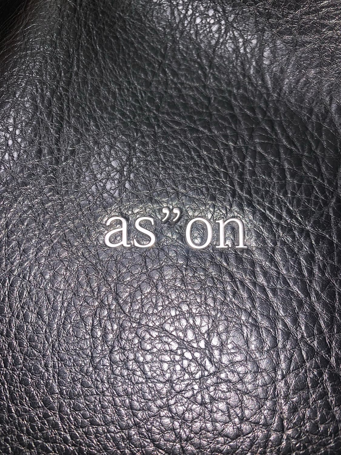 애즈온 로브백 블랙 상품이미지6