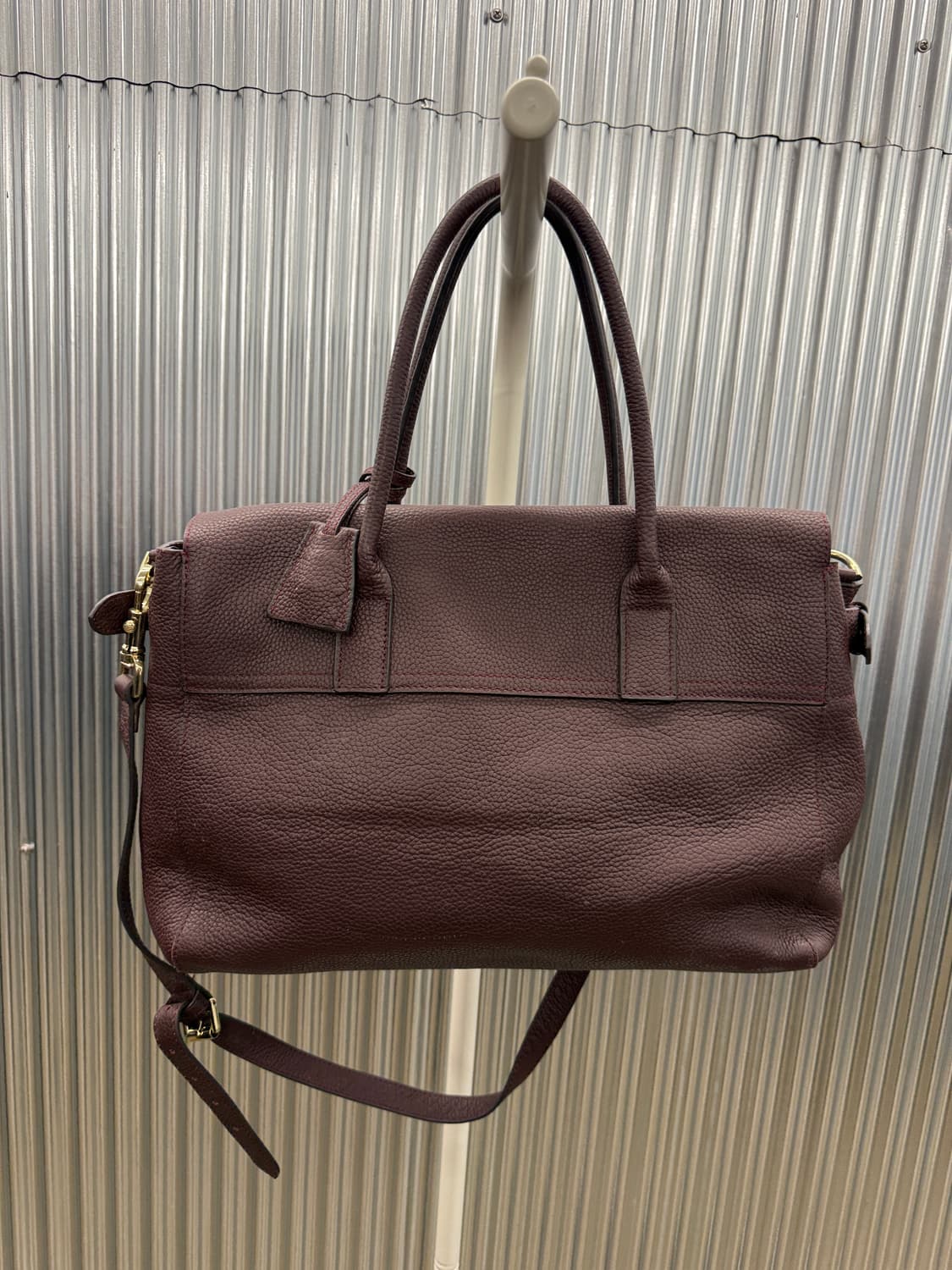 멀버리 정품 베이스워터 토트백 버건디 상품이미지7