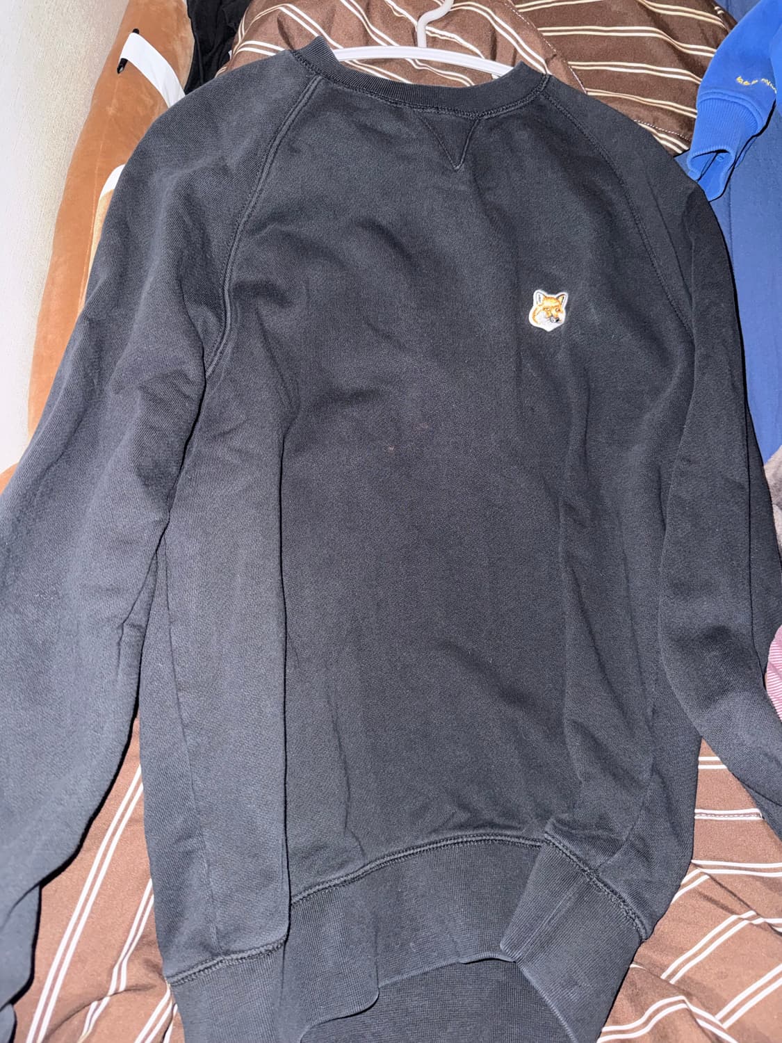 매종키츠네 맨투맨 사이즈 s 상품이미지1