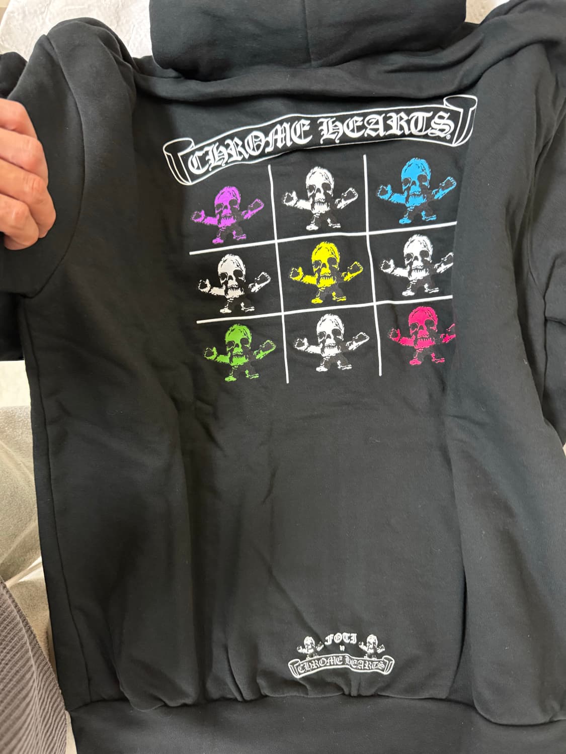 M 크롬하츠 포티 후드집업 블랙 상품이미지2