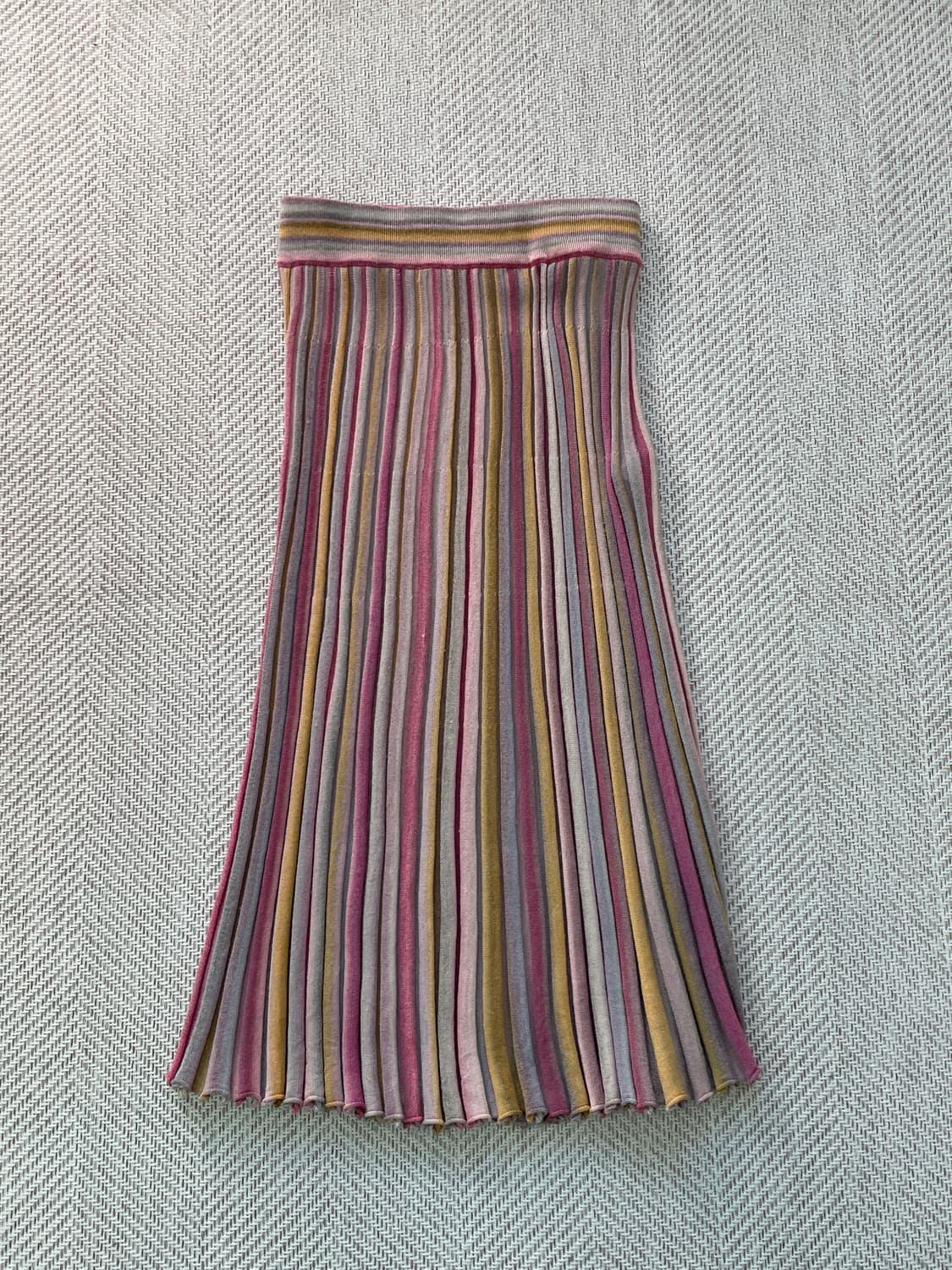 츠모리시타도 멀티컬러 니트 스커트 J04041 상품이미지1