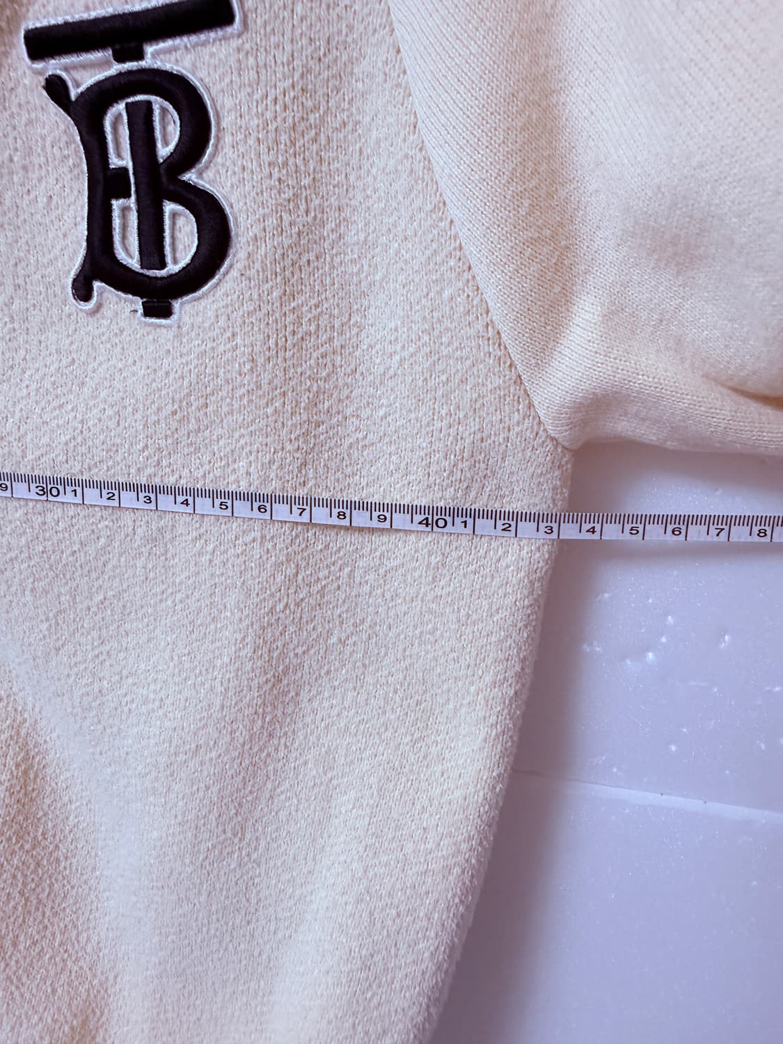 버버리(BURBERRY) 키즈 니트 가디건 아이보리 6Y 상품이미지7