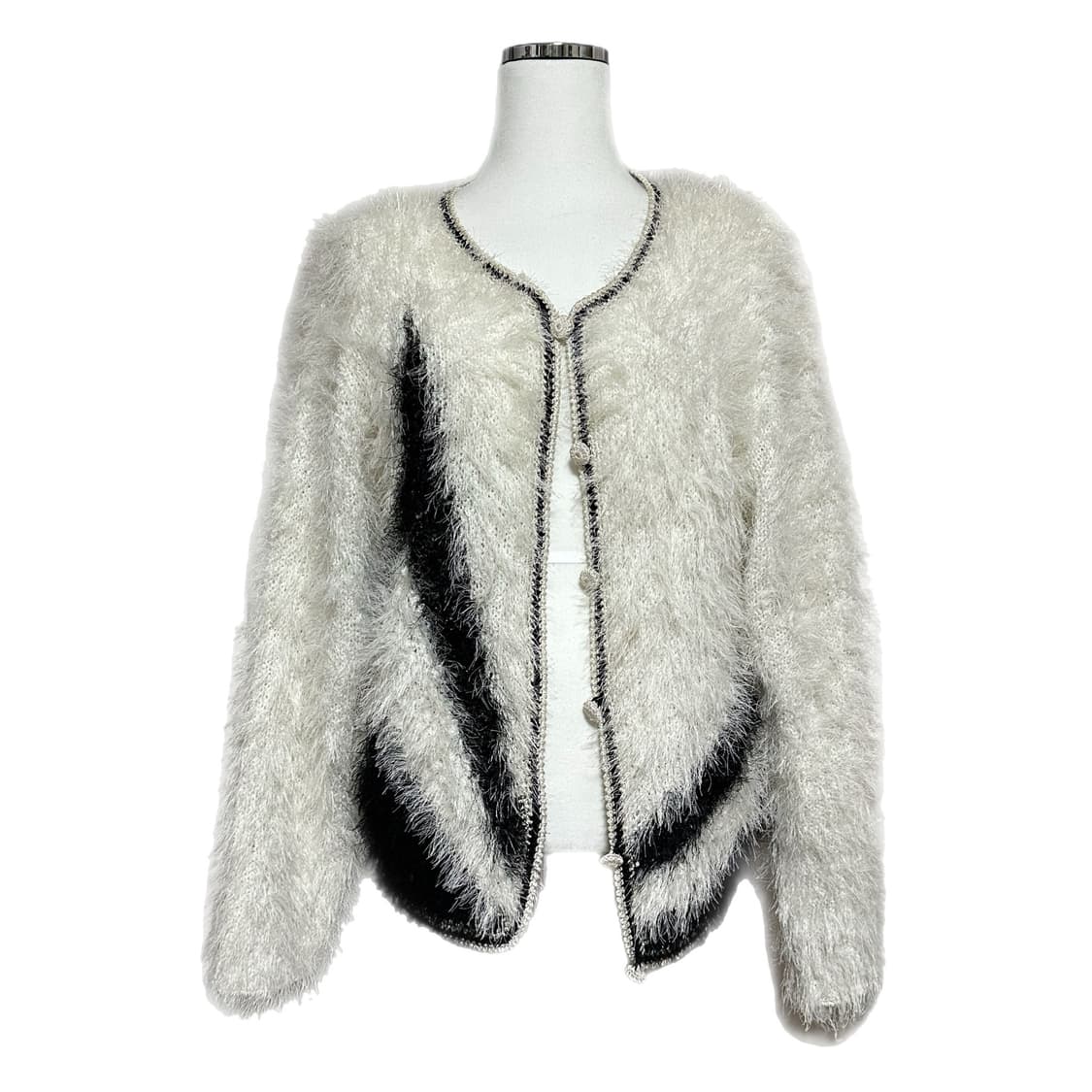 빈티지 퍼 가디건 상품이미지1