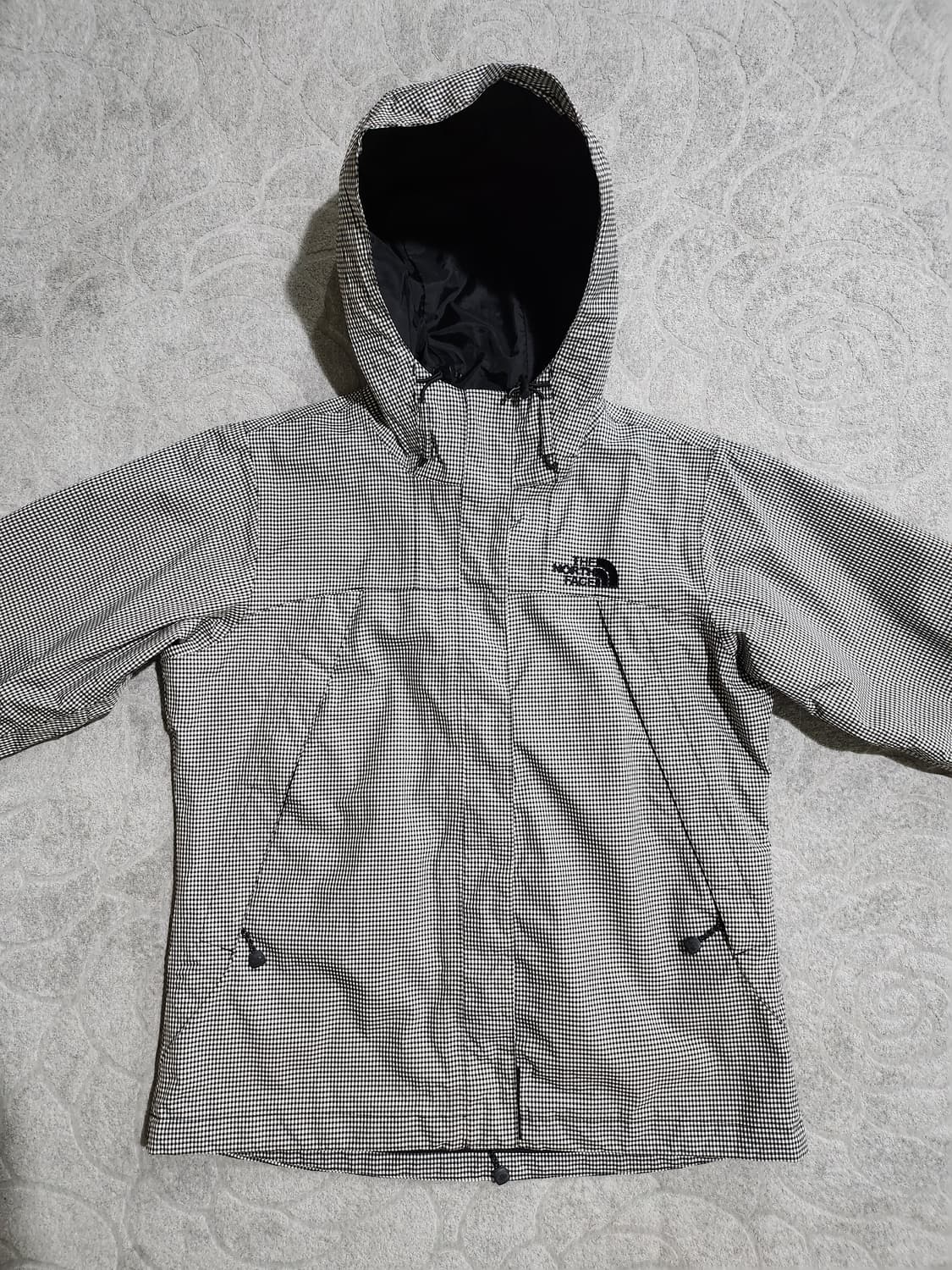 *노스페이스 하운드투스 체크 바람막이 (85사이즈) 상품이미지1