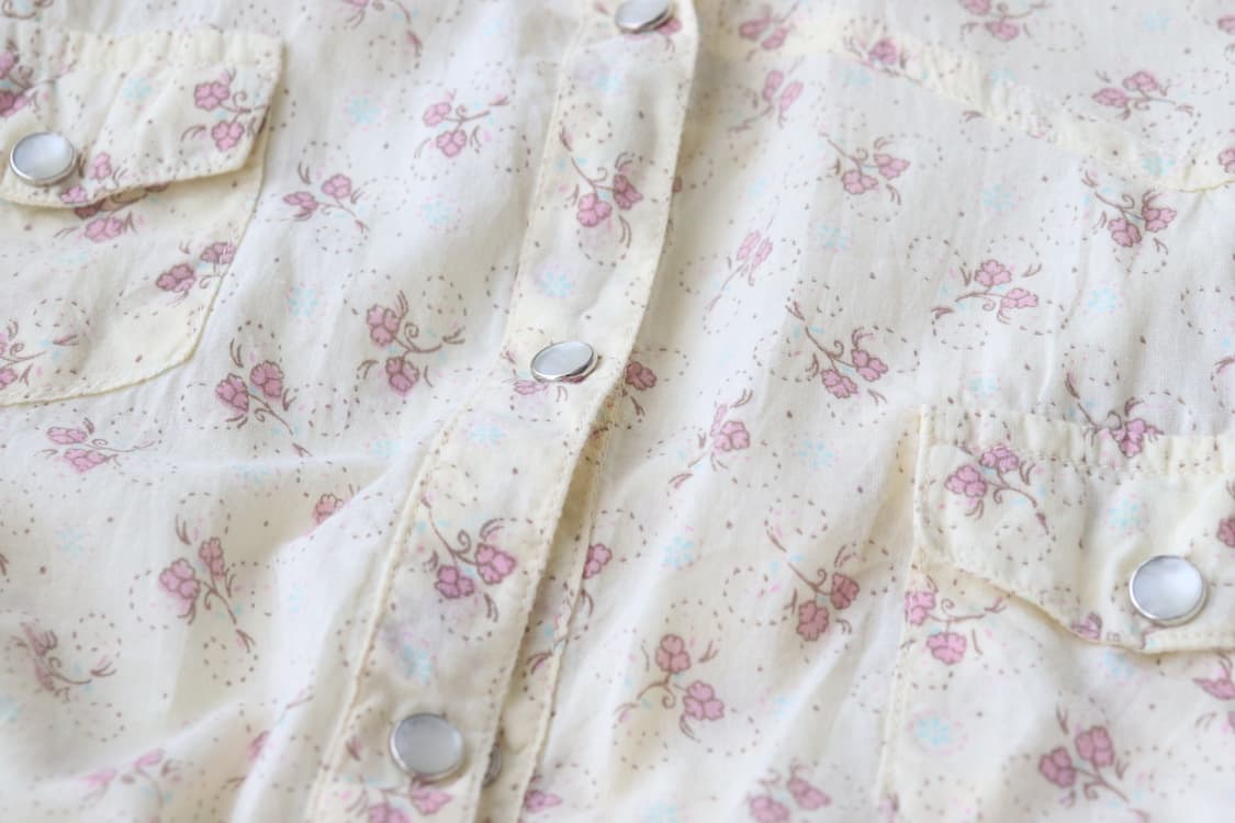 Vintage Butter Floral Shirt 상품이미지6